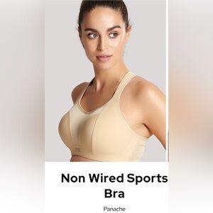 NWT 38G Panache non wired sports bra